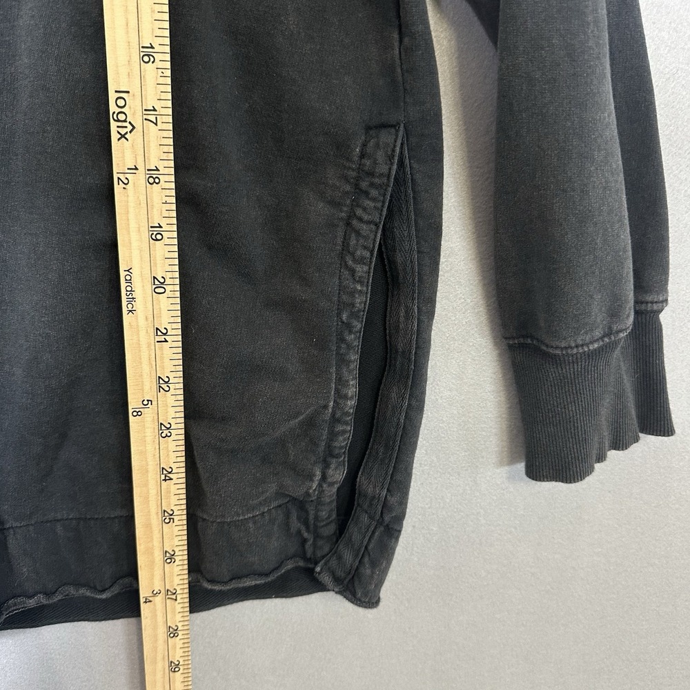 Aerie Sweatshirt Sunwashed Desert Hoodie Oversized Smoked Gray Women's Large - Picture 5 of 8